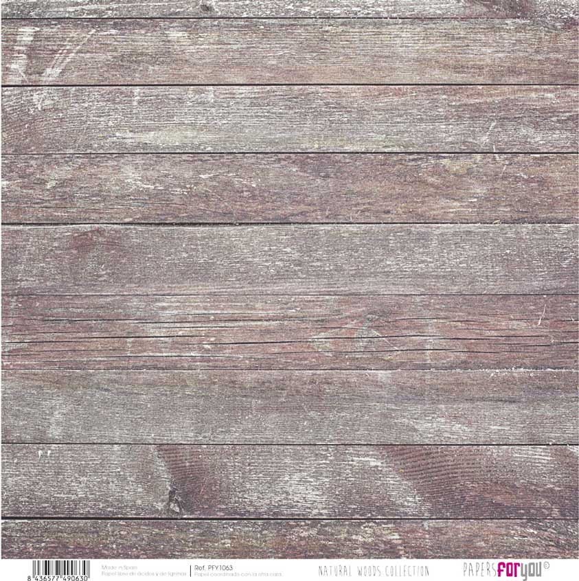 Set 12 Papeles Scrap Natural Woods 30x30 Papers For You - Image 19