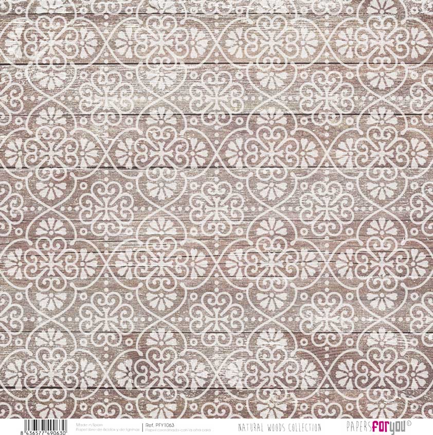 Set 12 Papeles Scrap Natural Woods 30x30 Papers For You - Image 20