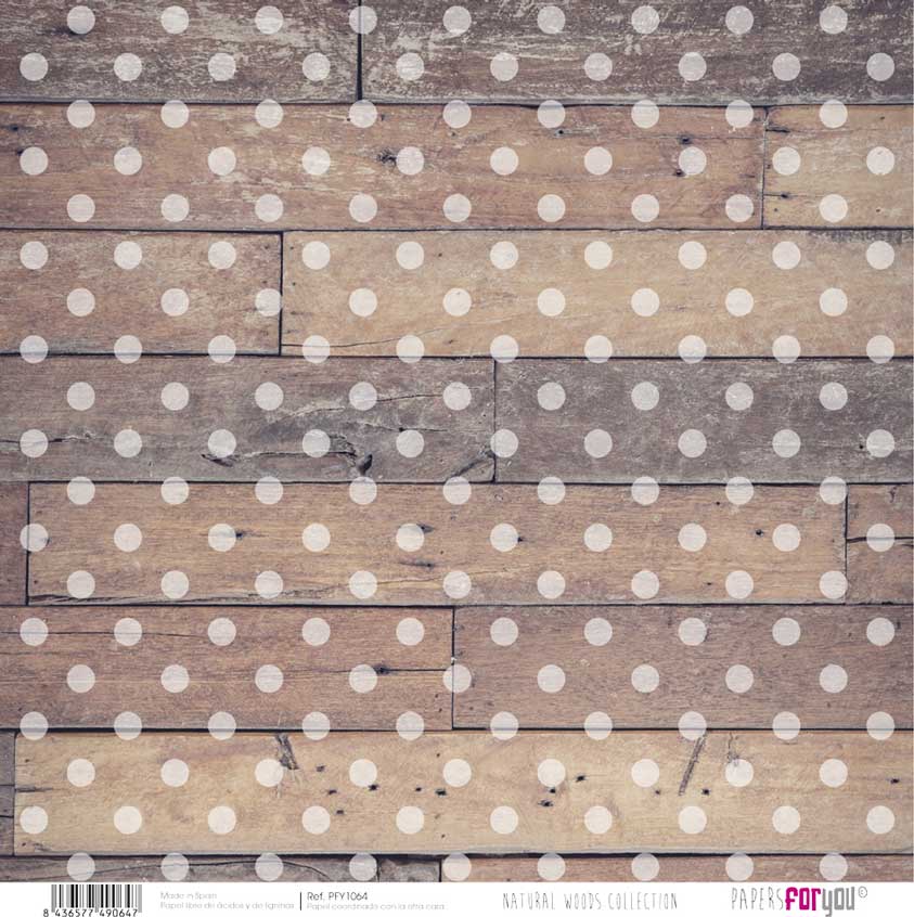 Set 12 Papeles Scrap Natural Woods 30x30 Papers For You - Image 22