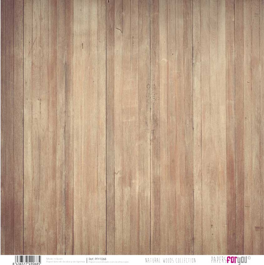 Set 12 Papeles Scrap Natural Woods 30x30 Papers For You - Image 5