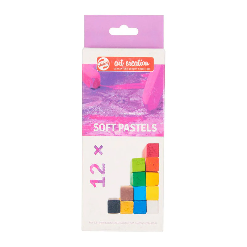 Set 12 Pasteles Suaves Cuadrados Art Creation - Image 2