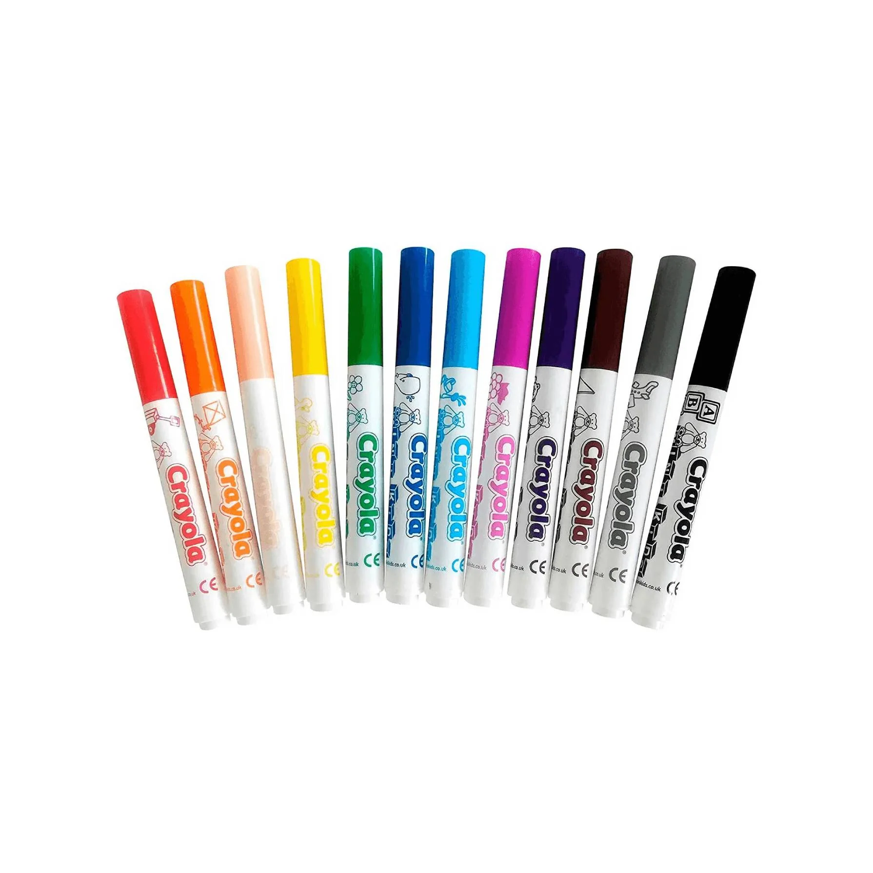 Set 12 Rotuladores Lavables MiniKids Crayola - Image 2