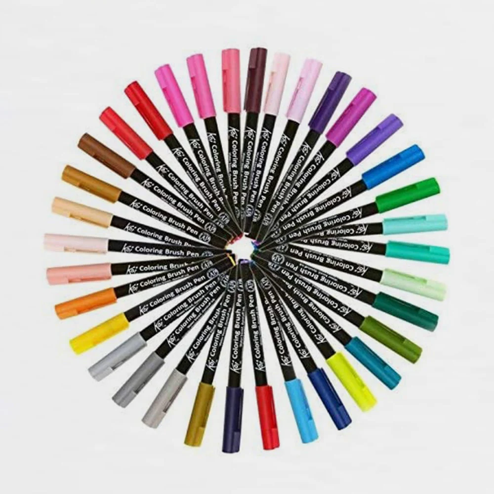 Set 12 Rotuladores Sakura KOI Coloring Brush Pen - Image 4