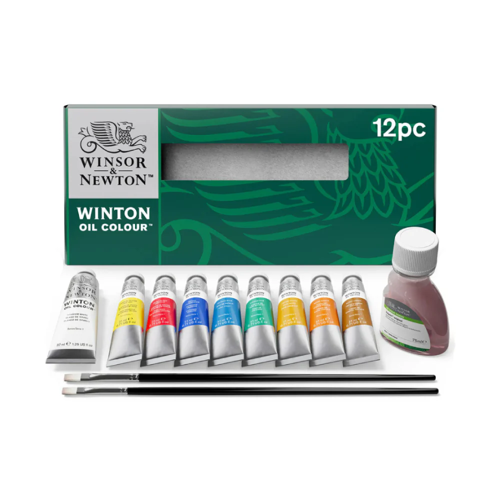 Set 12 Óleo Winton Studio Multicolor Winsor & Newton - Image 2