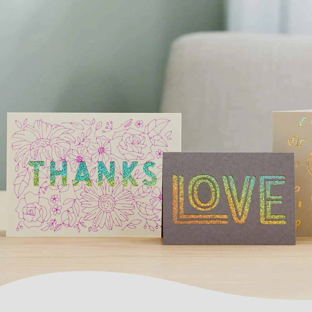 Set 14 Tarjetas Cut-Away S40 Pastel 12x12 Cricut - Image 6