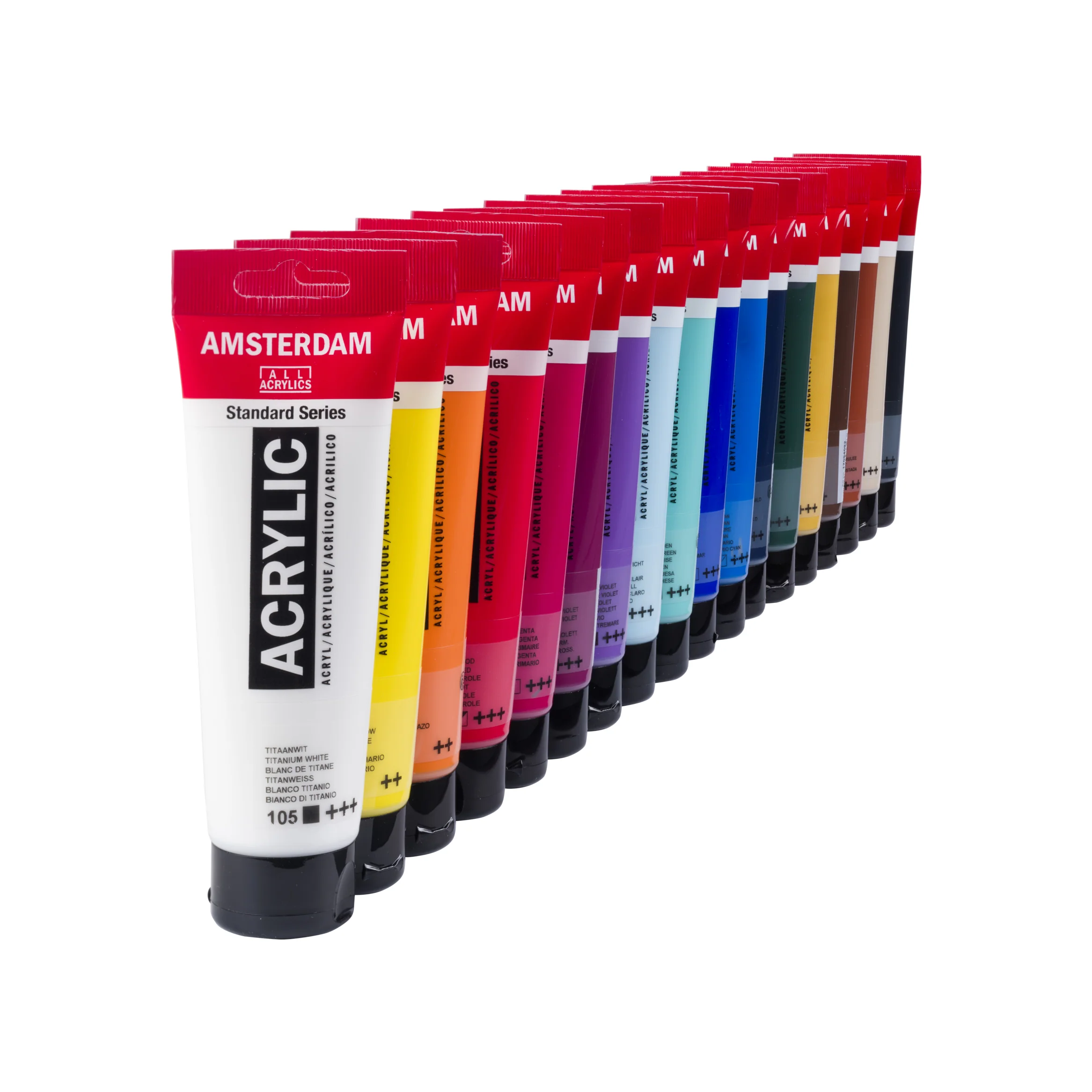 Set 18 Pinturas Acrílicas 120 ml Amsterdam - Image 2