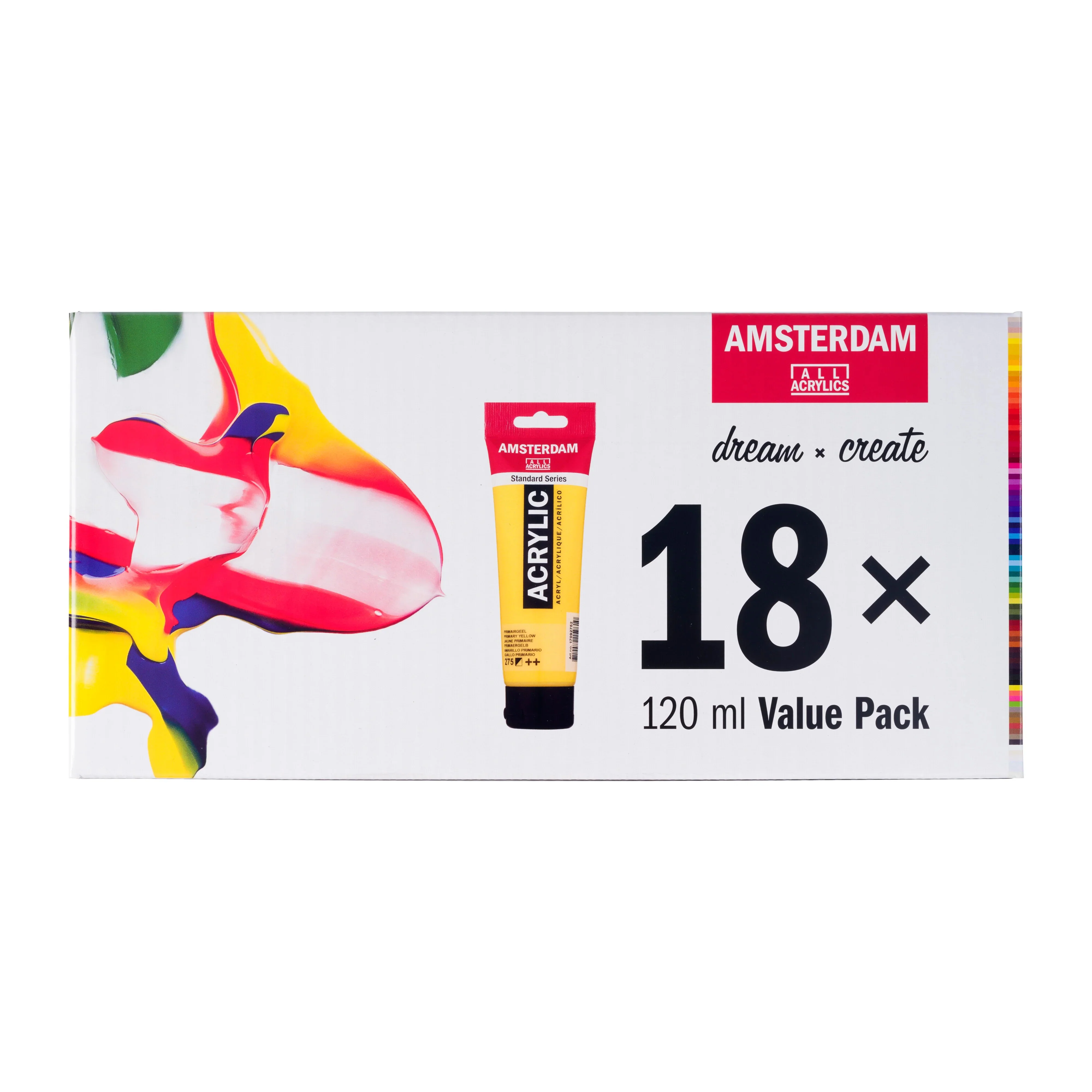 Set 18 Pinturas Acrílicas 120 ml Amsterdam - Image 3
