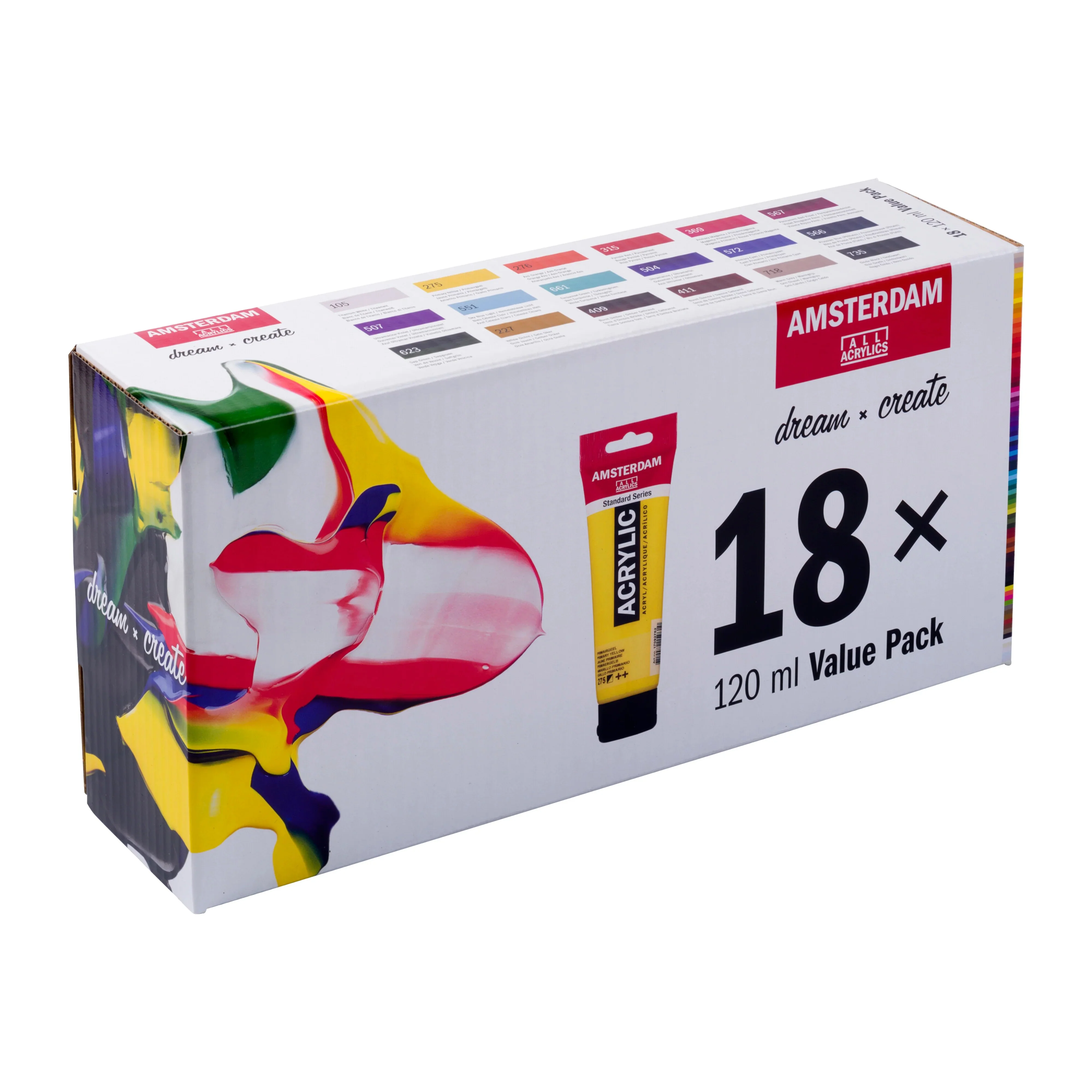 Set 18 Pinturas Acrílicas 120 ml Amsterdam - Image 5