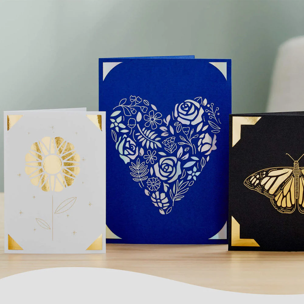 Set 18 Tarjetas Insert Foil R10 9x12 Celebración Cricut - Image 5
