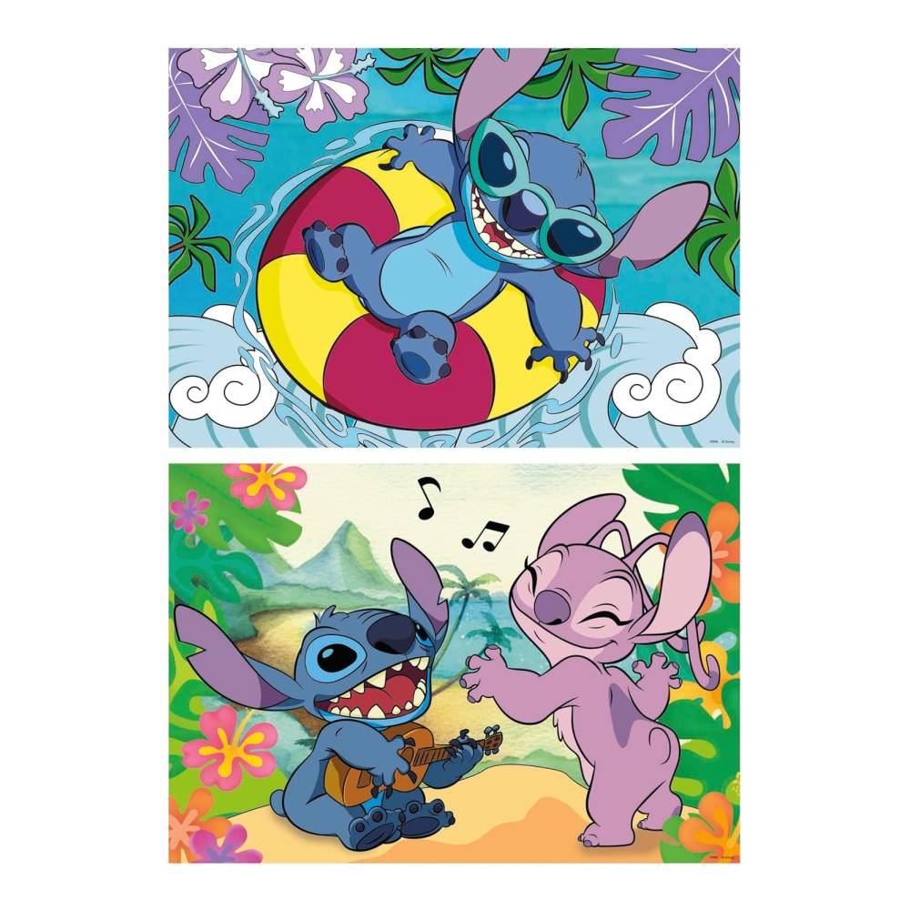 Set 2 Puzzles 100 Piezas Lilo&Stitch Educa - Image 2