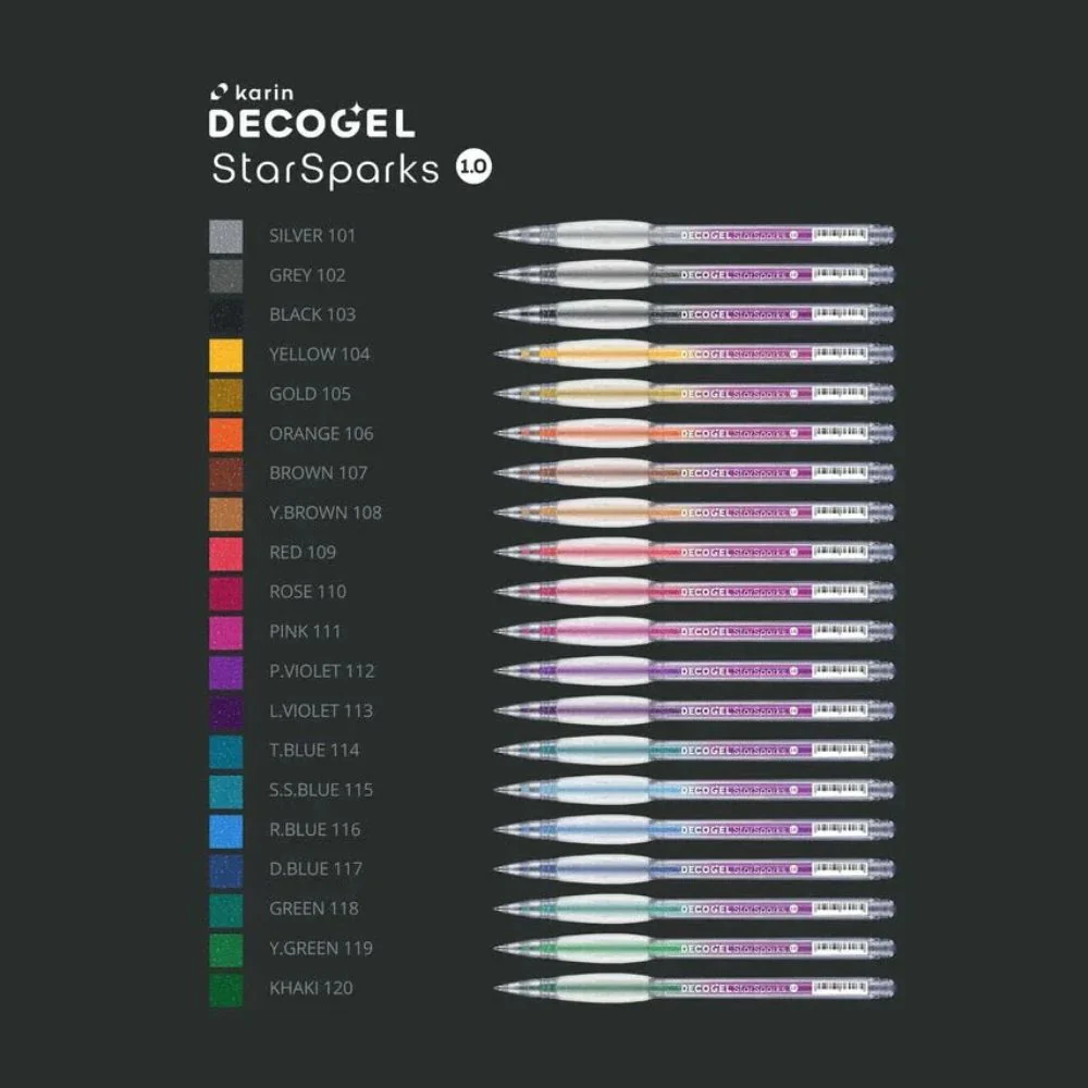 Set 20 Colores Star Sparks Decogel 1.0 - Image 2