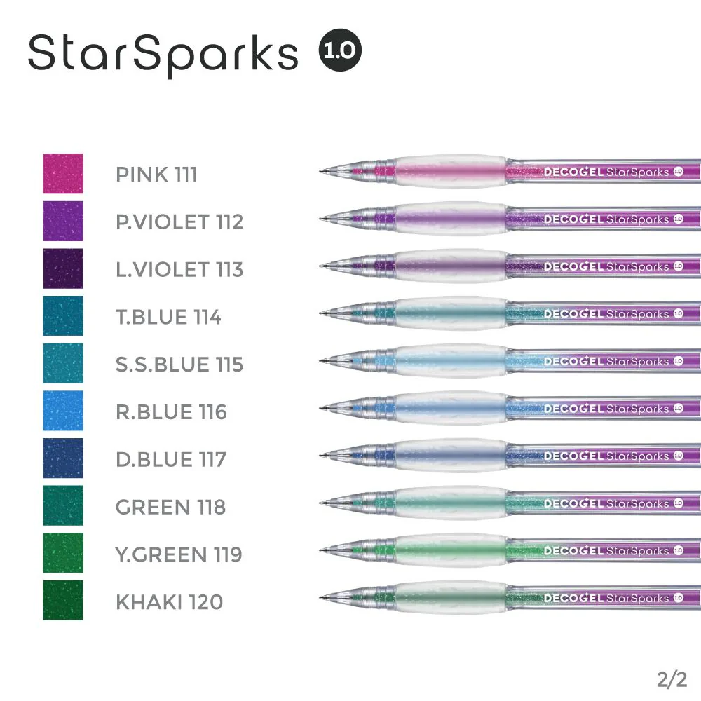 Set 20 Colores Star Sparks Decogel 1.0 - Image 7