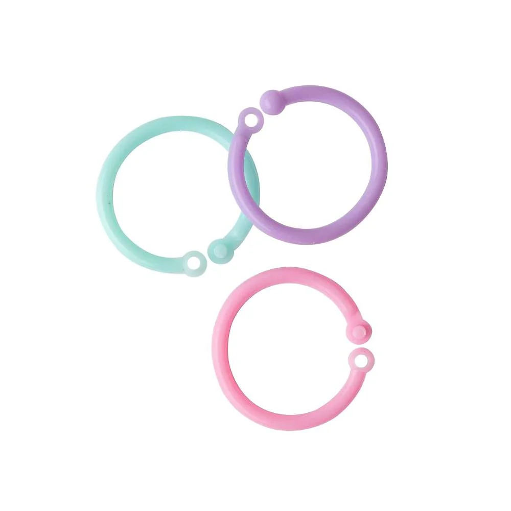Set 24 Anillas Encuadernación Multi Cinch Color Pastel We R Makers - Image 2