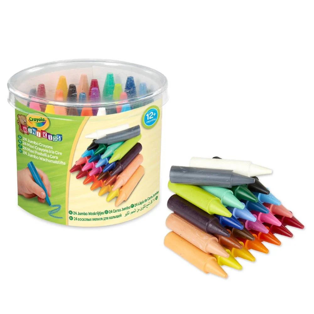 Set 24 Ceras Jumbo Lavables Crayola - Image 3