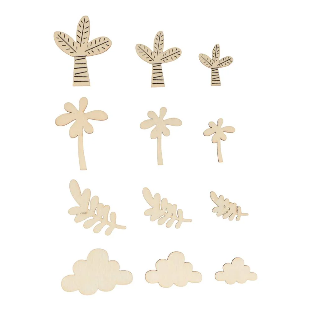 Set 24 Siluetas Madera Colección Dinos & Co - Image 3