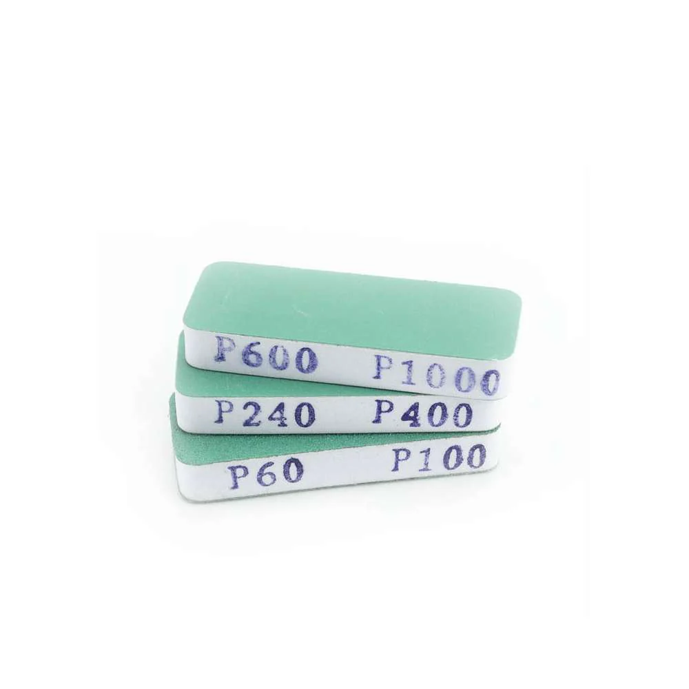 Set 3 Lijas Doble Grano 80X30X12mm Vallejo