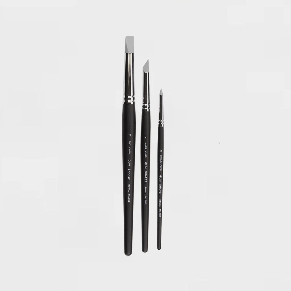 Set 3 Pinceles Goma Dura Shaper Van Gogh