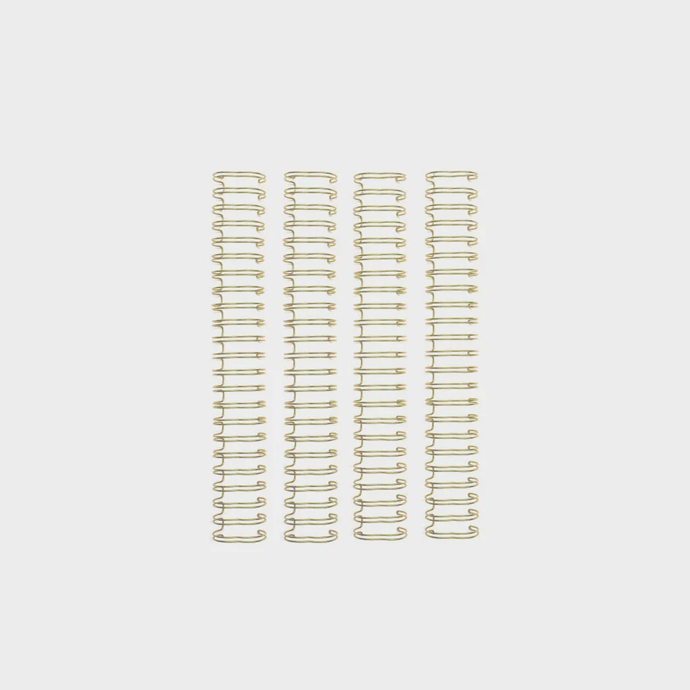 Set 4 Espirales Oro para Cinch We R Makers