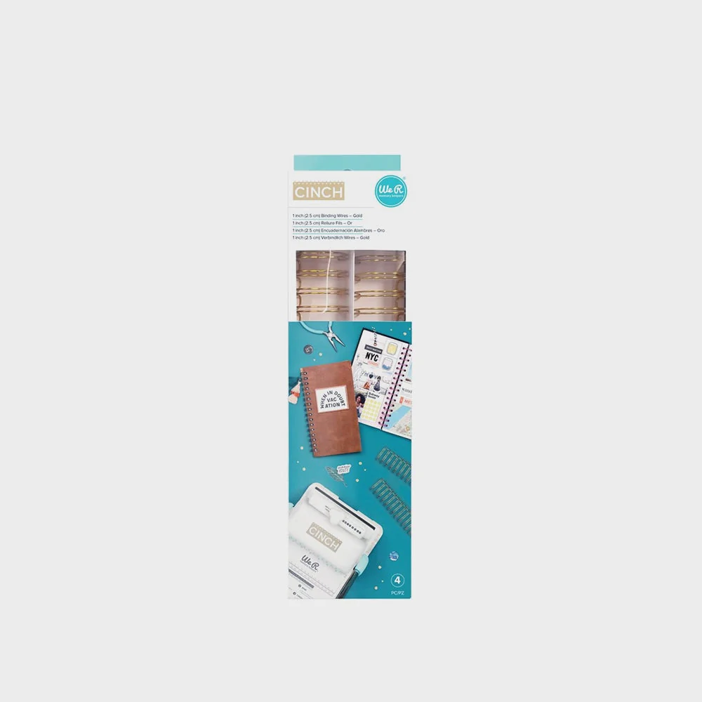 Set 4 Espirales Oro para Cinch We R Makers - Image 2