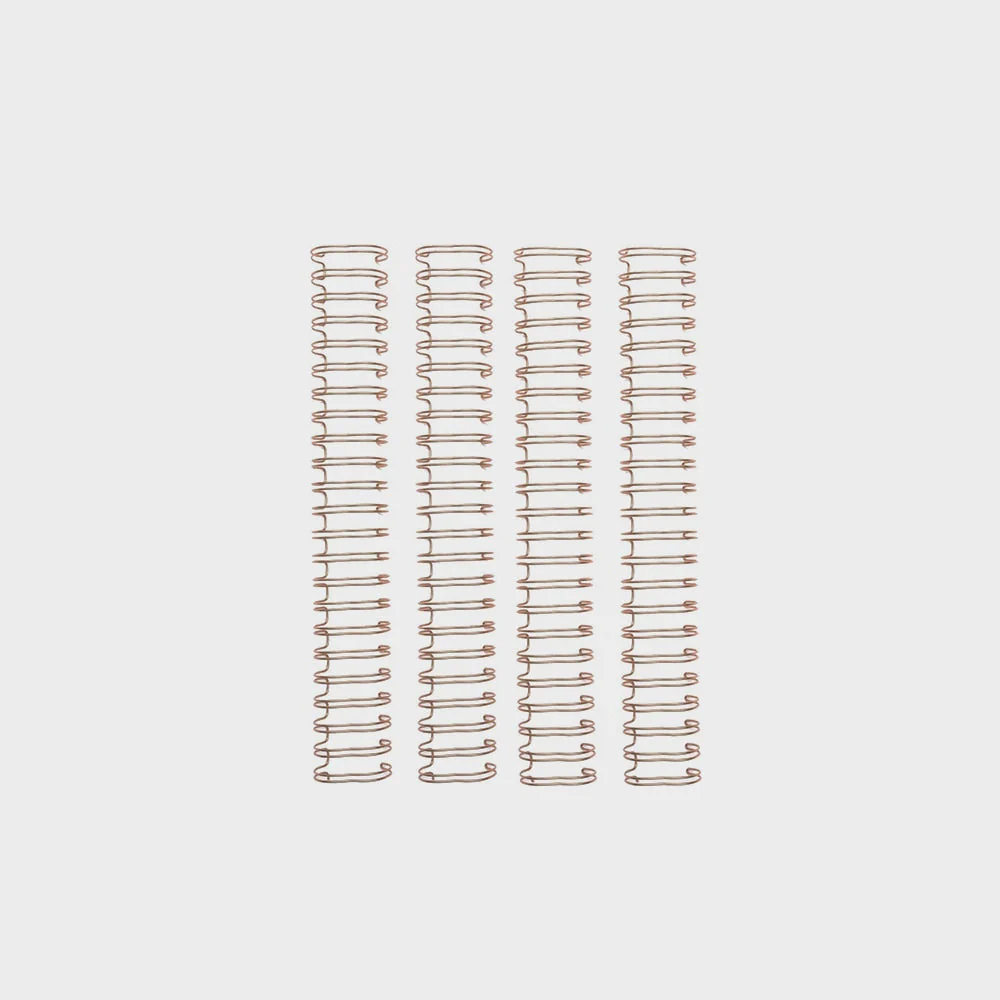 Set 4 Espirales Oro Rosa para Cinch We R Makers - Image 2