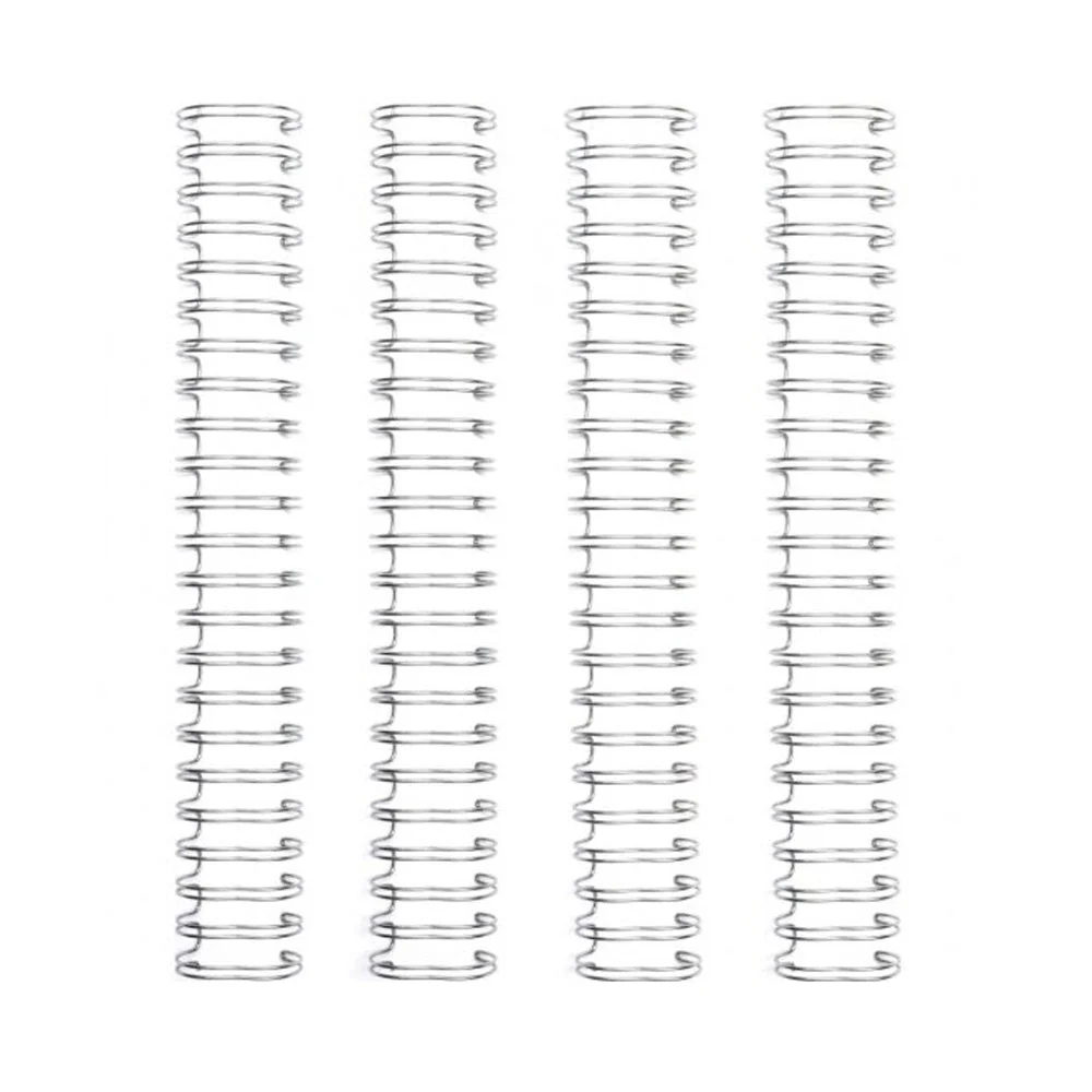 Set 4 Espirales Plata 1,6cm Cinch We R Makers