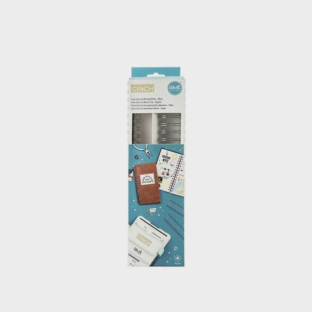 Set 4 Espirales Plata para Cinch We R Makers - Image 3