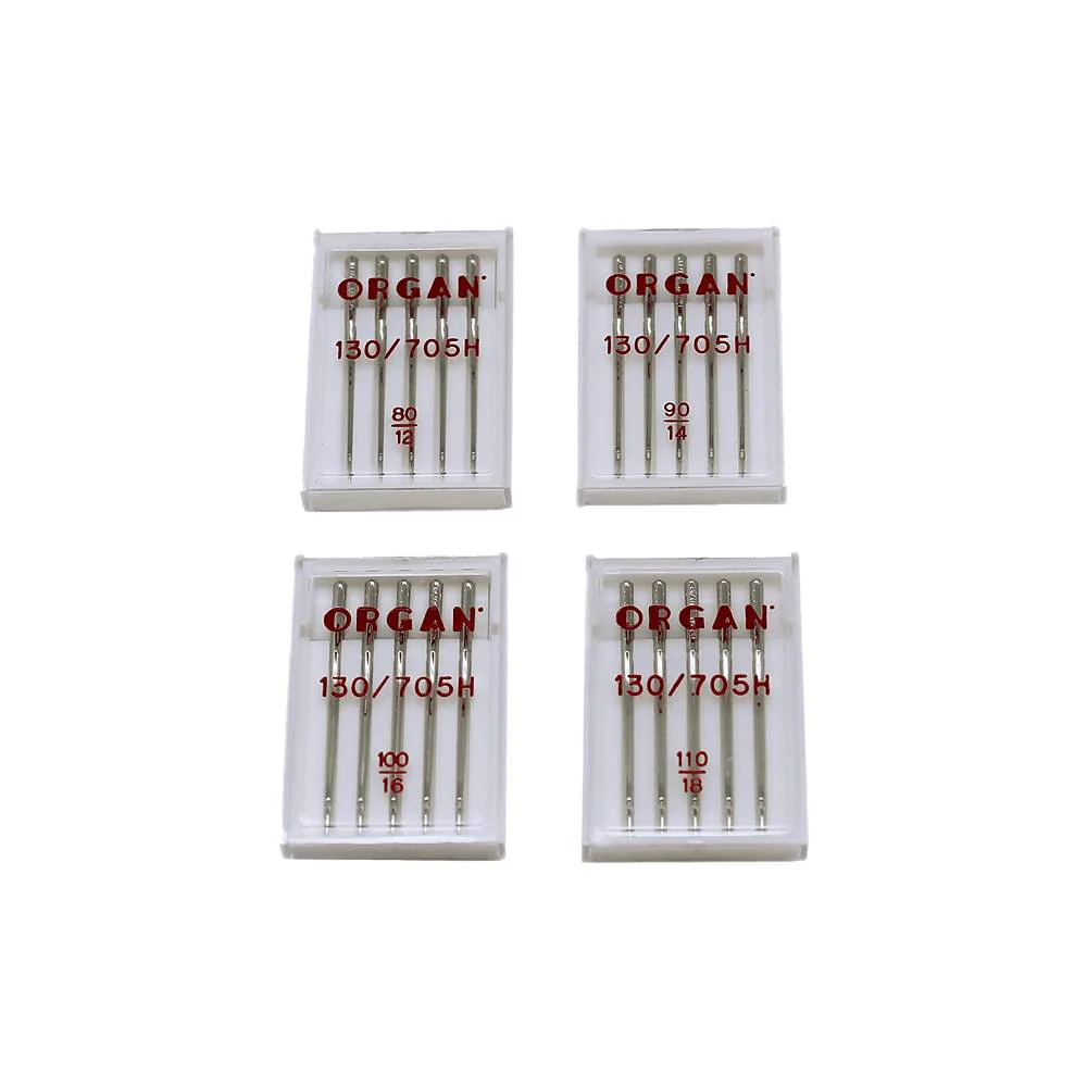 Set 4 Estuche Agujas Máquina Coser