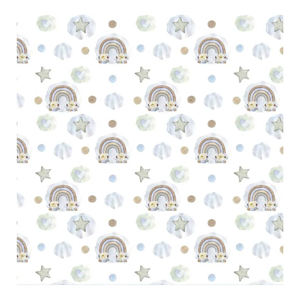 Set 4 Rollos Leather Paper Lullaby Baby Boy Papers For You - Image 3