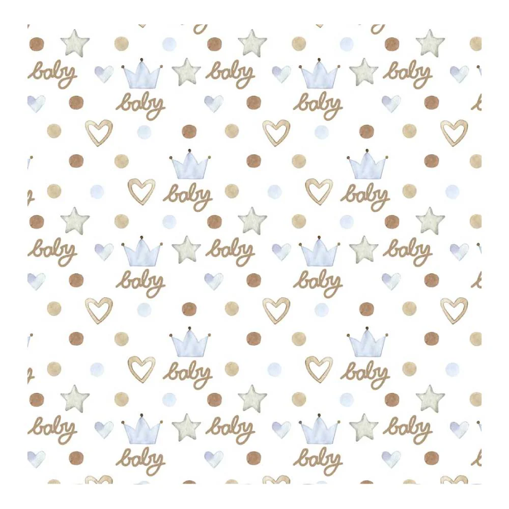 Set 4 Rollos Leather Paper Lullaby Baby Boy Papers For You - Image 4