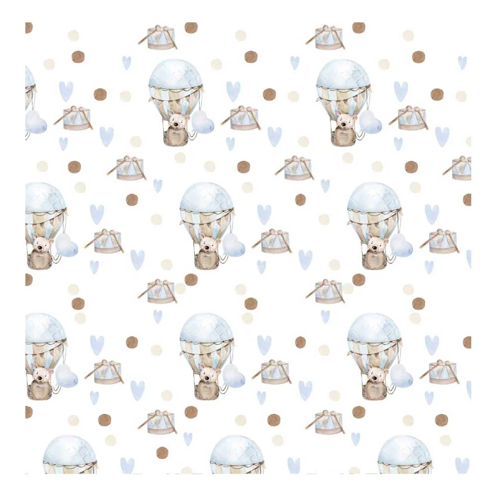 Set 4 Rollos Leather Paper Lullaby Baby Boy Papers For You - Image 5