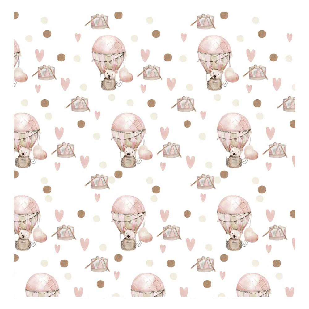 Set 4 Rollos Leather Paper Lullaby Baby Girl Papers For You - Image 5