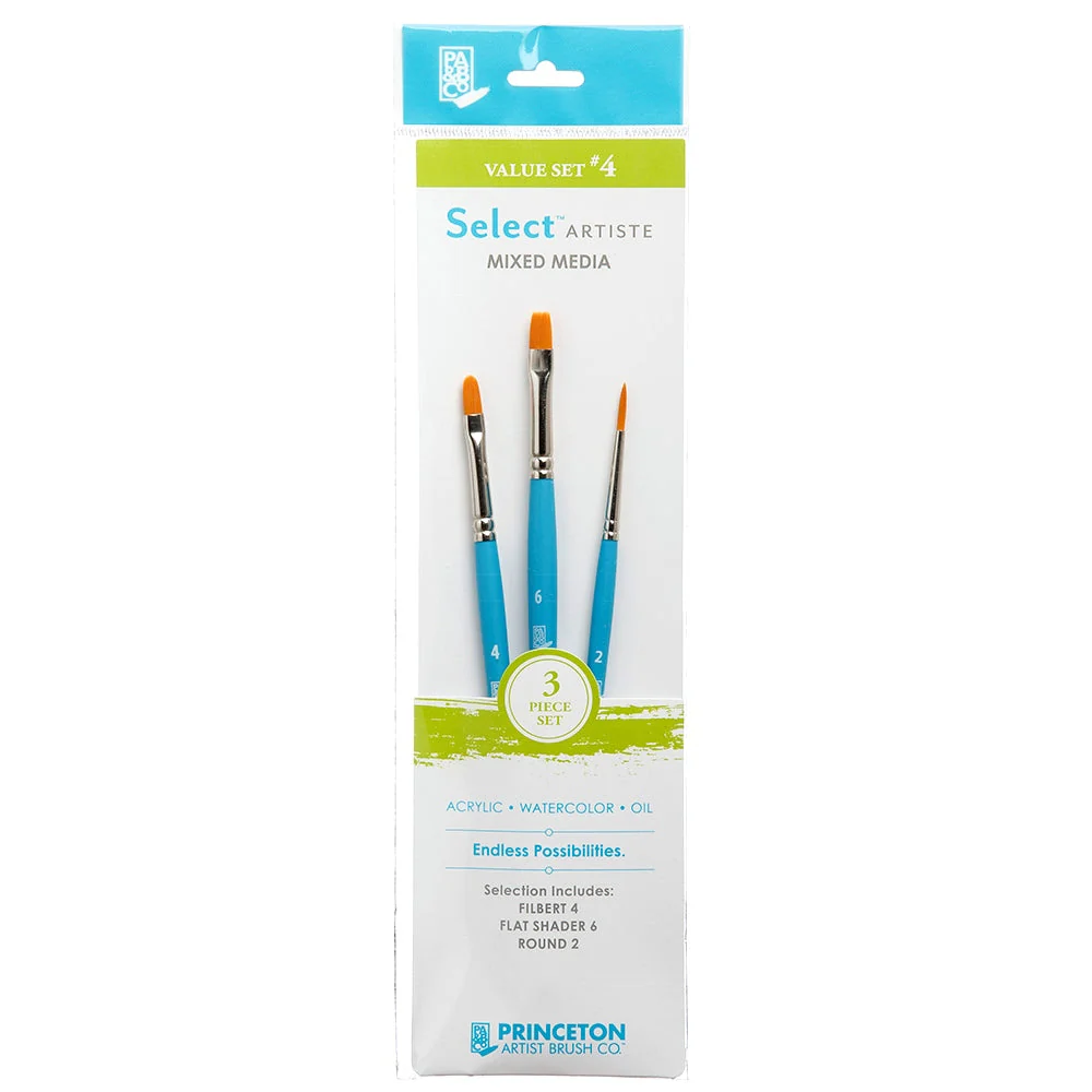 Set 4 Select Artist 3 Pinceles Princeton Value - Image 2