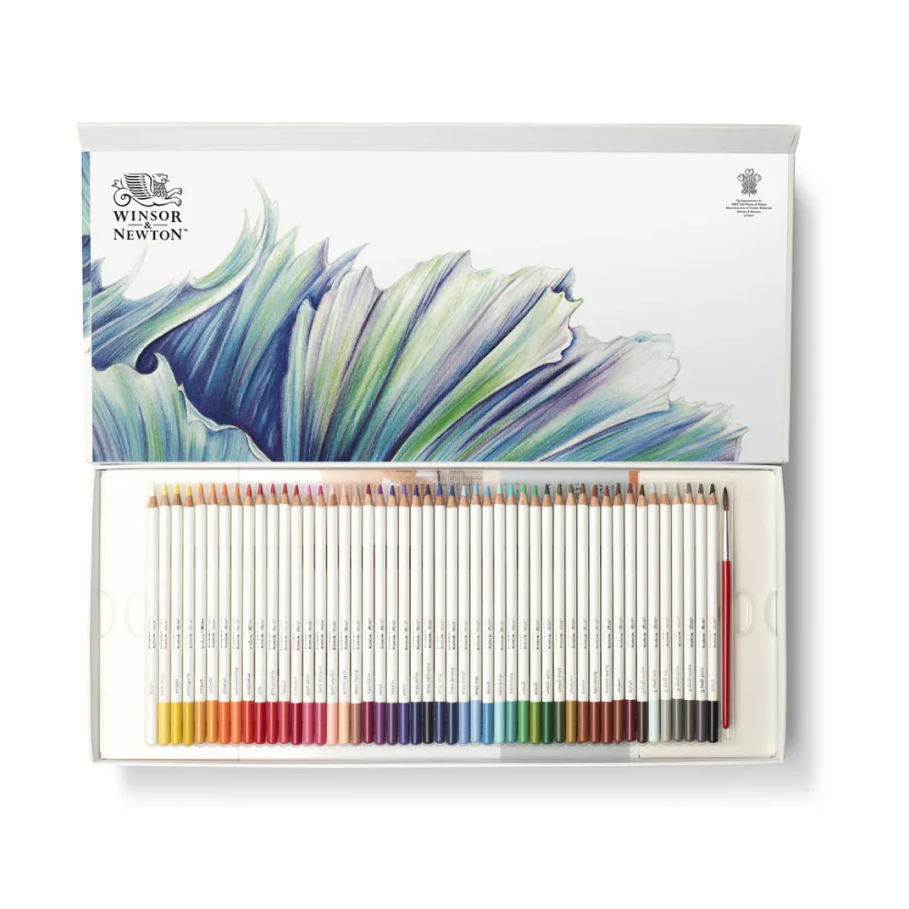 Set 48 Lápices Acuarelables Studio + Bloc + Pincel Winsor & Newton - Image 3