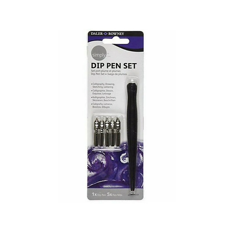 Set 5 Plumillas Daler Rowney
