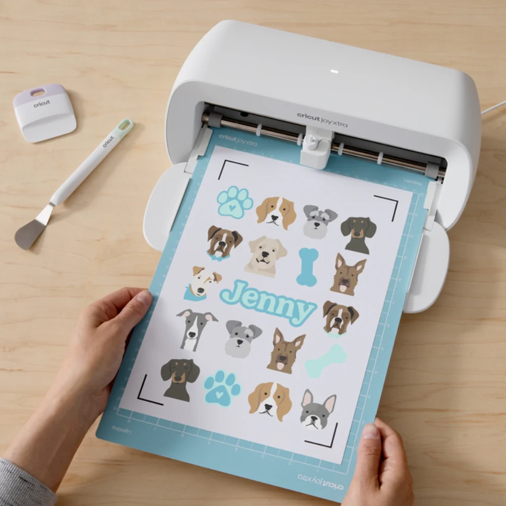 Set 6 Pegatinas Impermeables Blancas 21x29,7 Cricut Joy Xtra/Maker/Explore - Image 4