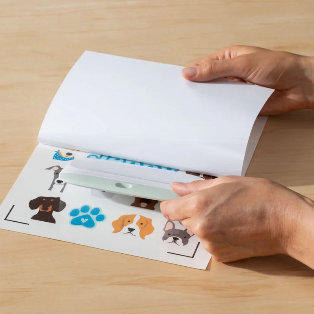 Set 6 Pegatinas Impermeables Transparente 21x29,7 Cricut Joy Xtra/Maker/Explore - Image 5