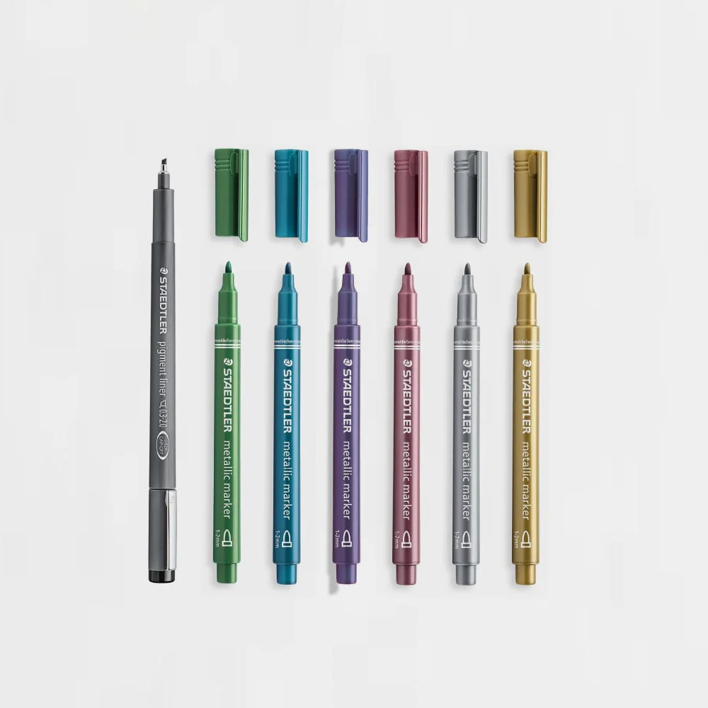 Set 6 Rotuladores Metálicos 1-2mm STAEDTLER