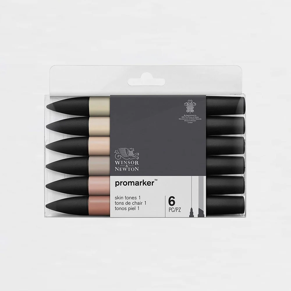 Set 6 Rotuladores Promarker Piel Winsor & Newton - Image 2