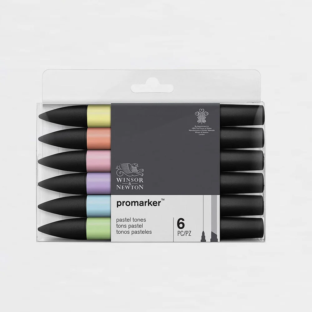 Set 6 Rotuladores Promarker Tonos Pastel - Image 2