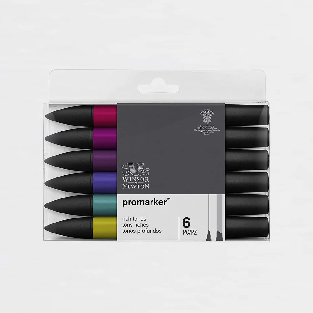 Set 6 Rotuladores Promarker Tonos Profundos - Image 2