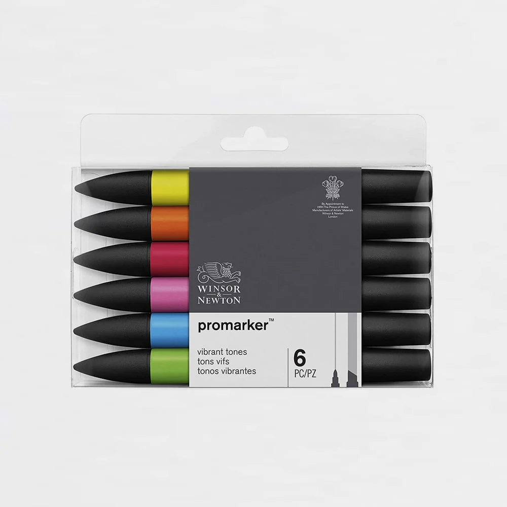 Set 6 Rotuladores Promarker Tonos Vibrantes - Image 2