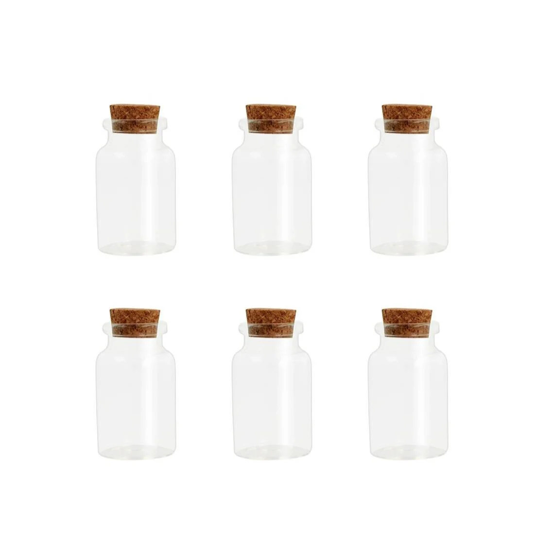 Set 6 Tarros Decorativos 5 cm Artemio