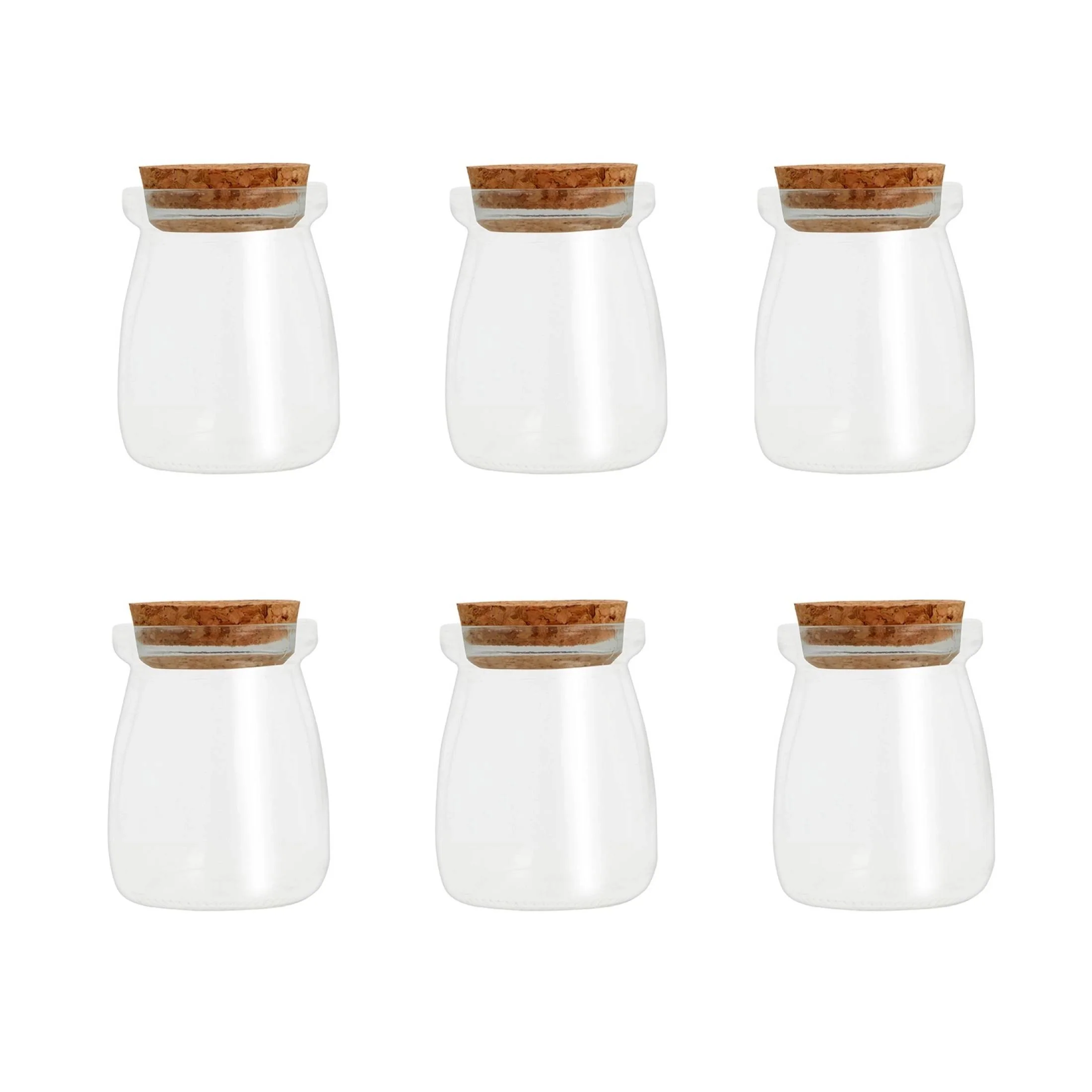 Set 6 Tarros Decorativos 7,5 cm Artemio