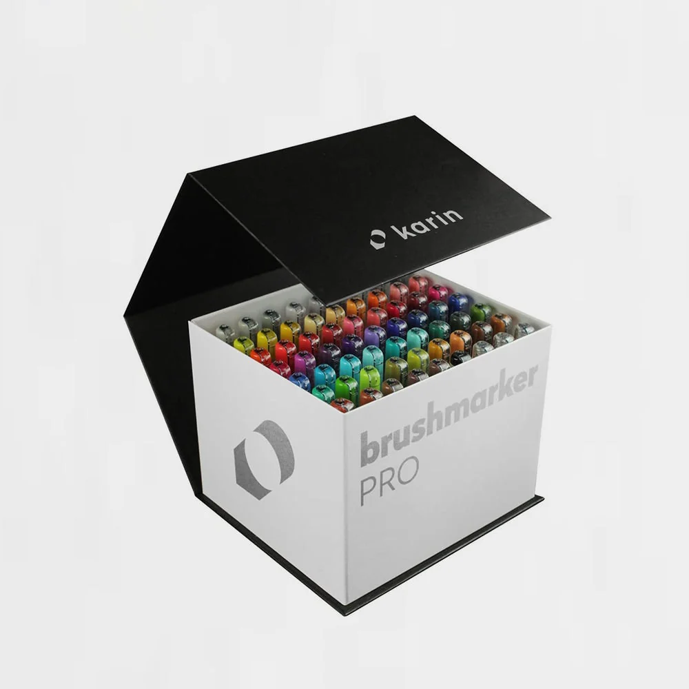 Set 63 Rotuladores Lettering Brushmarker Pro Karin - Image 3