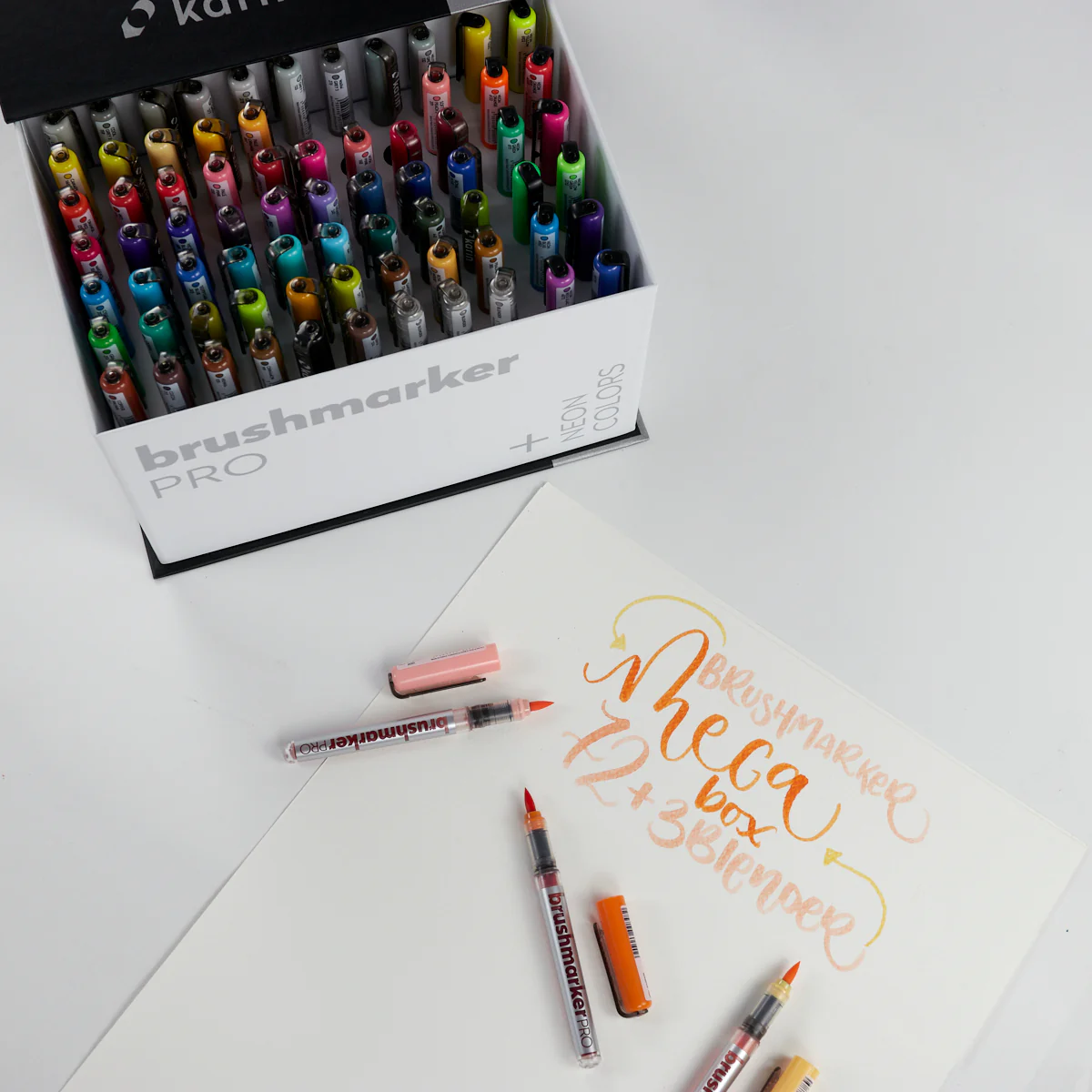 Set 75 Rotuladores Lettering Brushmarker Pro Karin - Image 3