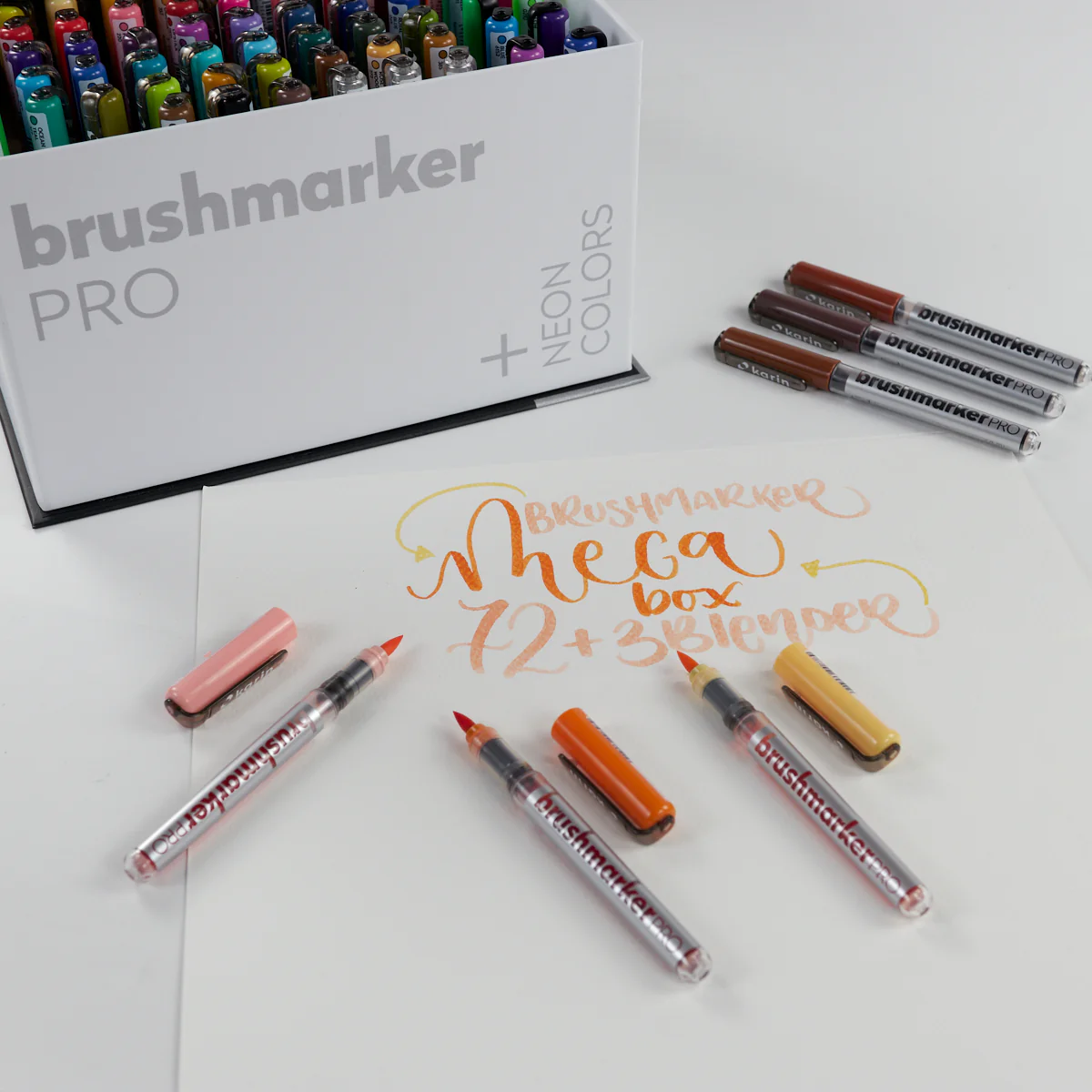 Set 75 Rotuladores Lettering Brushmarker Pro Karin - Image 4