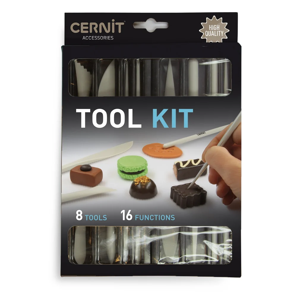 Set 8 Herramientas para Pasta de Modelar Cernit - Image 3