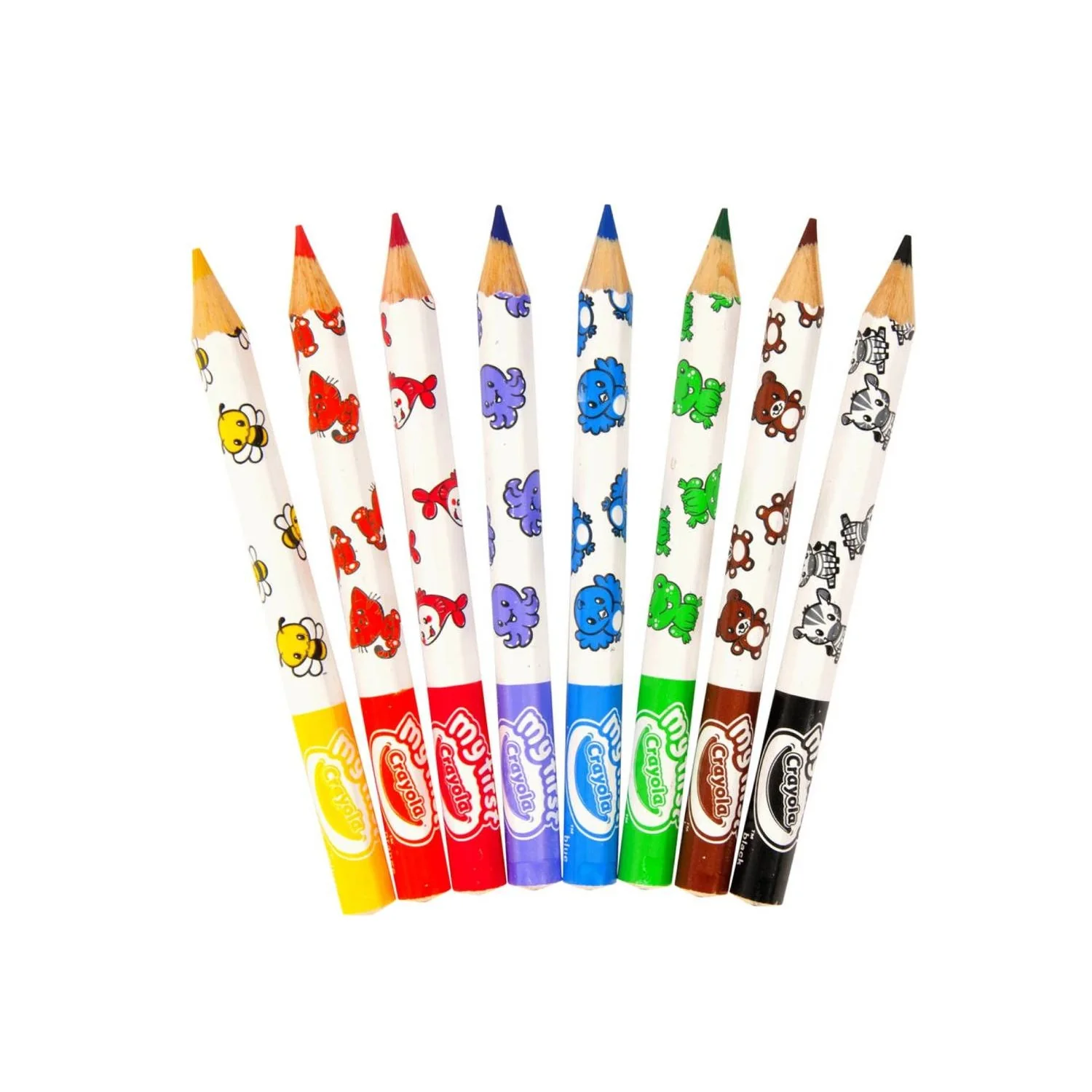 Set 8 Maxi Lápices de Colores Crayola MiniKids - Image 3