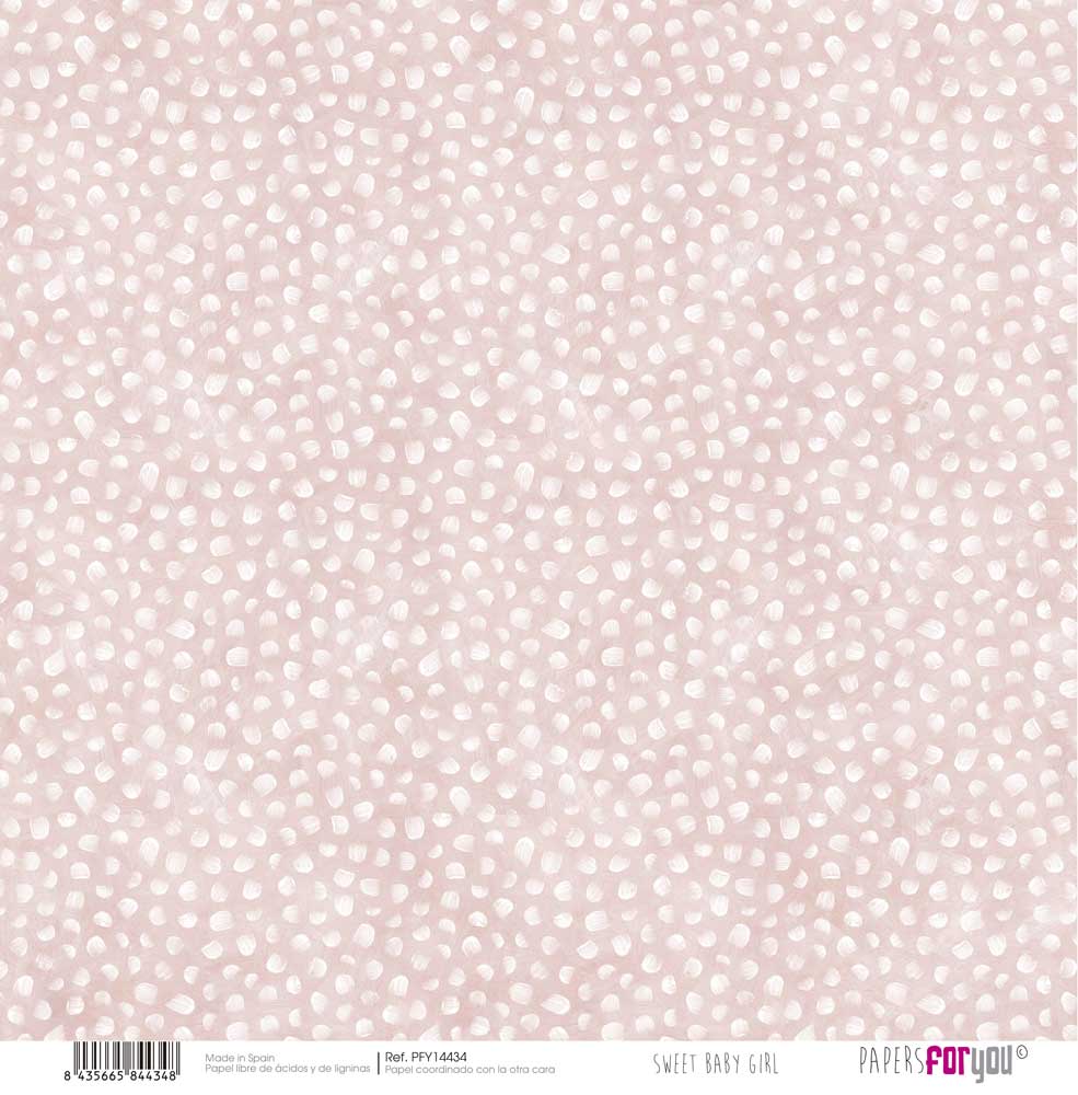 Set 8 Papeles Entelados Sweet Baby Girl Papers For You - Image 8