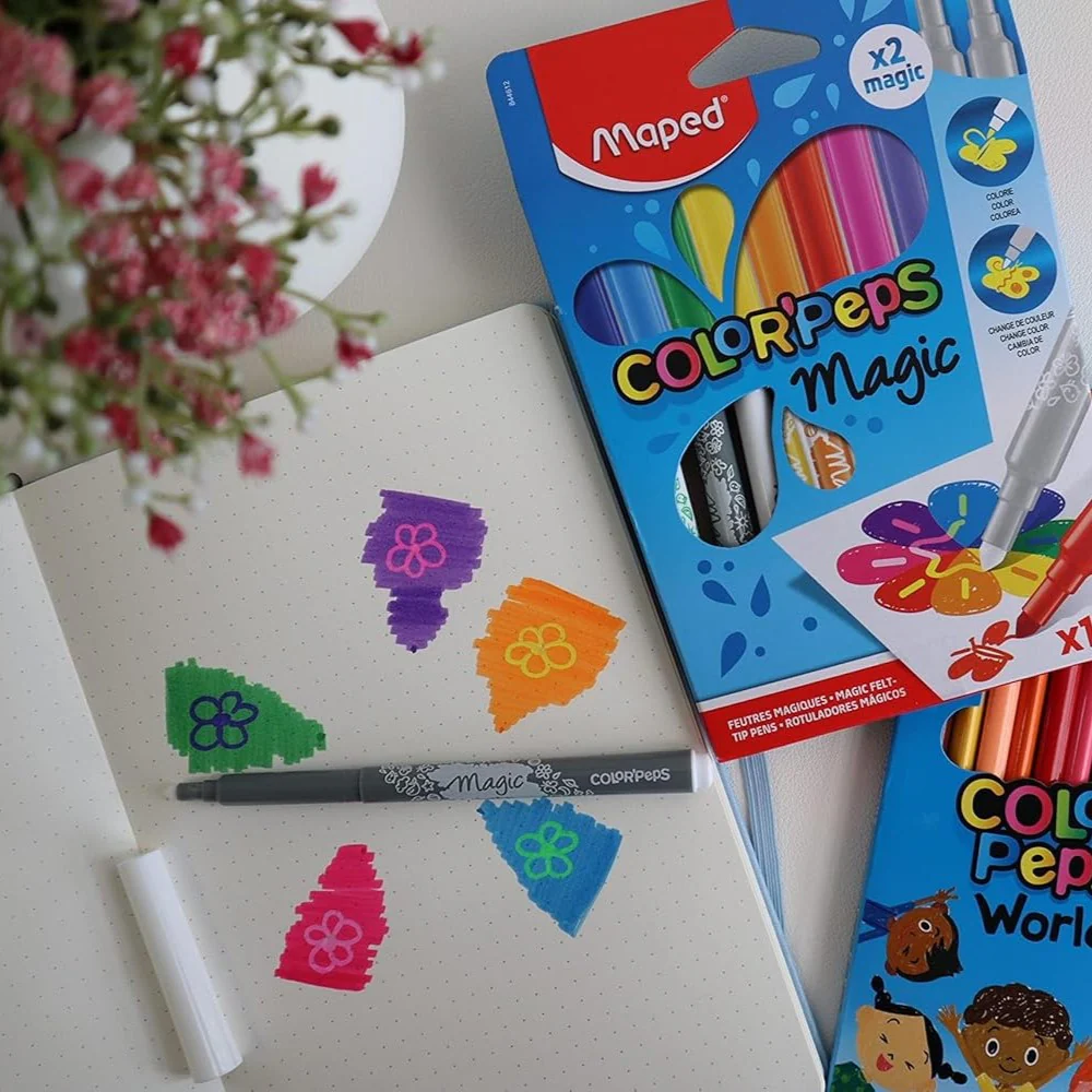 Set 8 Rotuladores Mágicos Color'Peps Maped - Image 4